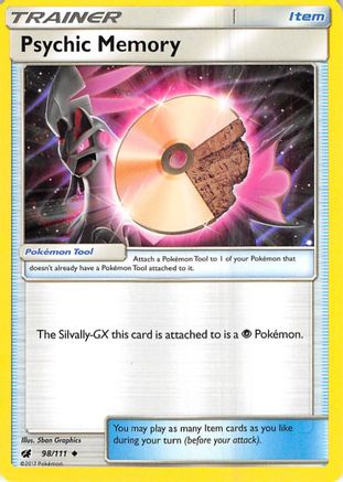 Psychic Memory (98)/111 Uncommon Reverse Holofoil