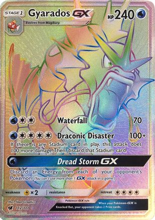 Gyarados GX (Secret) (112)/111 Secret Rare Holofoil