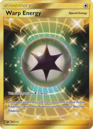 Warp Energy (Secret) (123)/111 Secret Rare Holofoil
