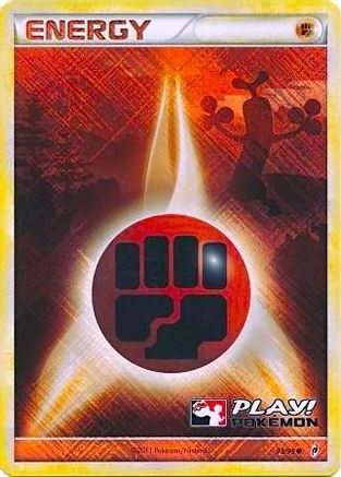 Fighting Energy - 93/95 (Play! Pokemon) (93) Promo Holofoil