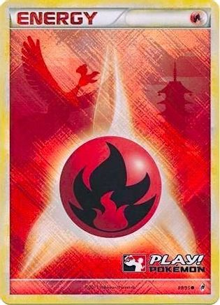 Fire Energy - 89/95 (Play! Pokemon) (89) Promo Holofoil
