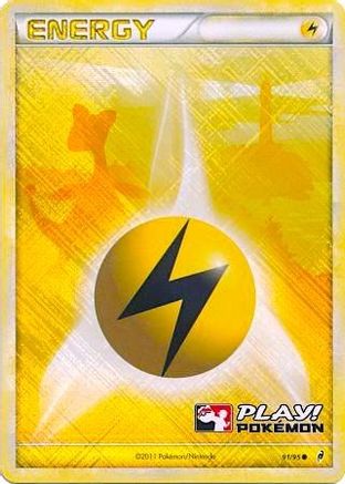 Lightning Energy - 91/95 (Play! Pokemon) (91) Promo Holofoil