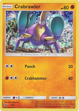 Crabrawler - 7/12/12 Promo Holofoil