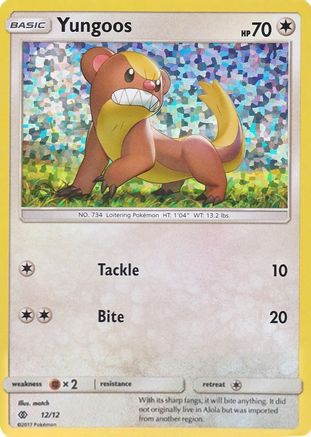 Yungoos - 12/12/12 Promo Holofoil