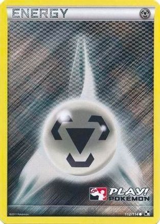Metal Energy - 112/114 (Play! Pokemon) (112) Promo Holofoil