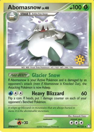 Abomasnow - 19/123 (19) Promo