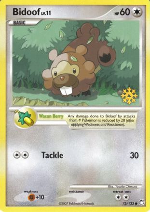 Bidoof - 73/123 (73) Promo