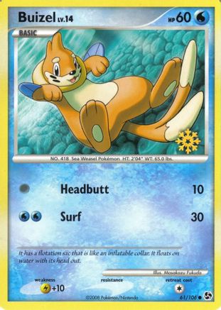 Buizel - 61/106 (61) Promo