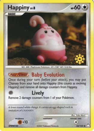 Happiny - 52/123 Promo