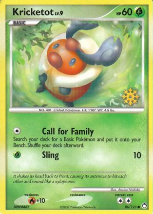 Kricketot - 86/123 Promo