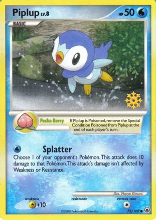 Piplup - 72/100 (72) Promo