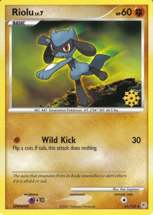 Riolu - 61/130 (61) Promo