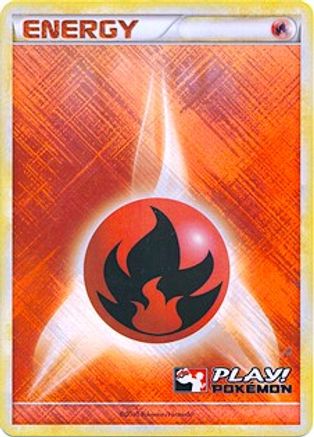 Fire Energy (2010 Play! Pokemon) Promo Holofoil