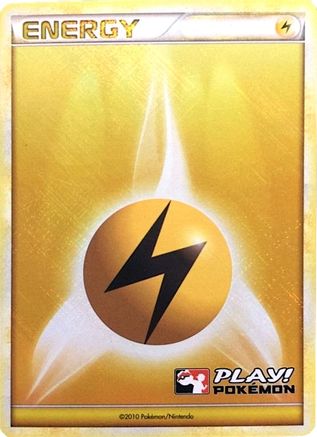 Lightning Energy (2010 Play! Pokemon) Promo Holofoil
