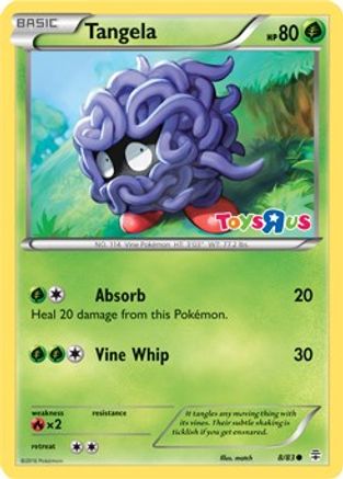 Tangela - 8/83 (Toys R Us Promo) (8) Promo Holofoil