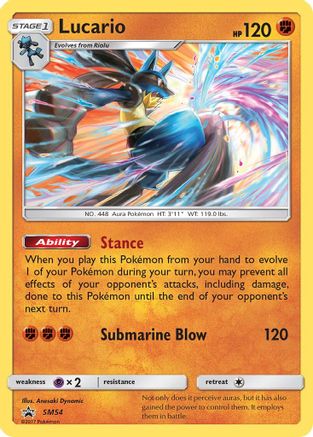 Lucario - SM54 (SM54)/248 Promo Holofoil