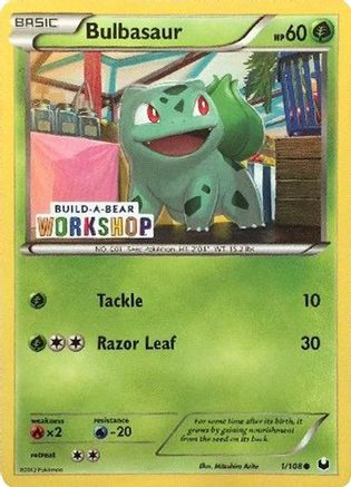 Bulbasaur - 1/108 (Build-A-Bear Workshop Exclusive) (1) Promo