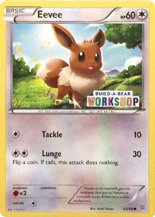 Eevee - 63/98 (Build-A-Bear Workshop Exclusive) (63) Promo