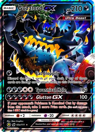 Guzzlord GX - 63a/111 (63a)/111 Promo Holofoil