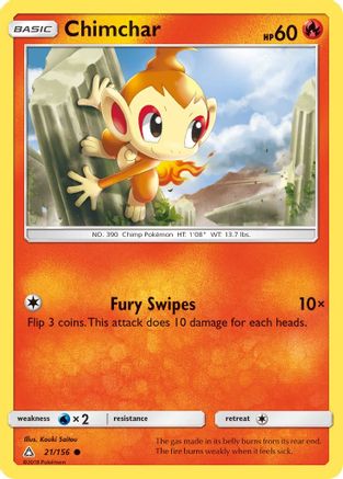 Chimchar (21) (21)/156 Common