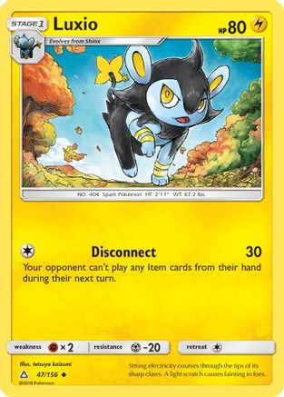 Luxio (47)/156 Uncommon Reverse Holofoil
