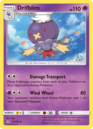 Drifblim (52)/156 Uncommon