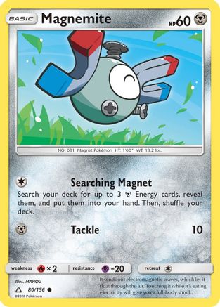 Magnemite (80) (80)/156 Common