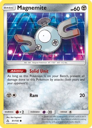 Magnemite (81) (81)/156 Common