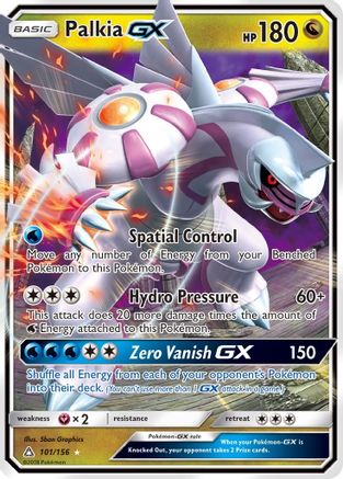 Palkia GX (101)/156 Ultra Rare Holofoil