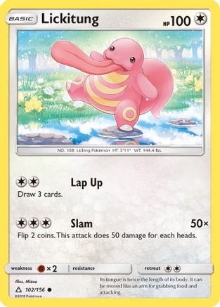 Lickitung (102)/156 Common