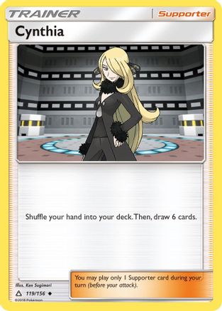 Cynthia (119)/156 Uncommon Reverse Holofoil