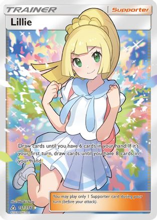 Lillie (Full Art) (151)/156 Ultra Rare Holofoil
