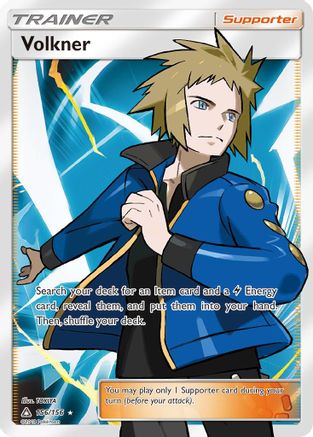 Volkner (Full Art) (156)/156 Ultra Rare Holofoil