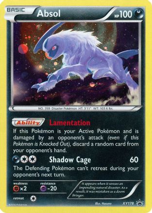 Absol - XY178 (XY178)/211 Promo Holofoil