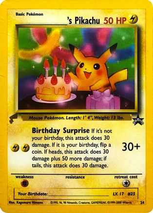 ______'s Pikachu (24) Promo