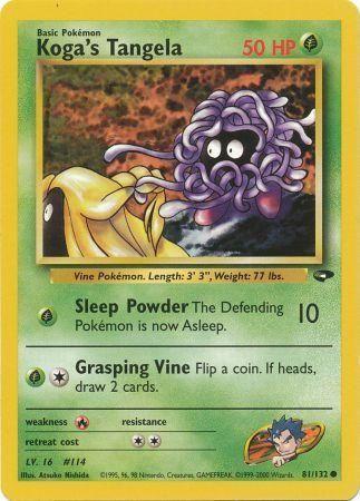 Koga's Tangela (81)/132 Common Unlimited