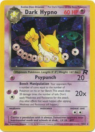 Dark Hypno (9) (9)/82 Holo Rare Unlimited Holofoil