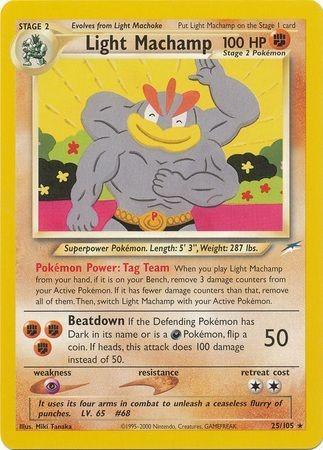 Light Machamp (25)/105 Rare Unlimited