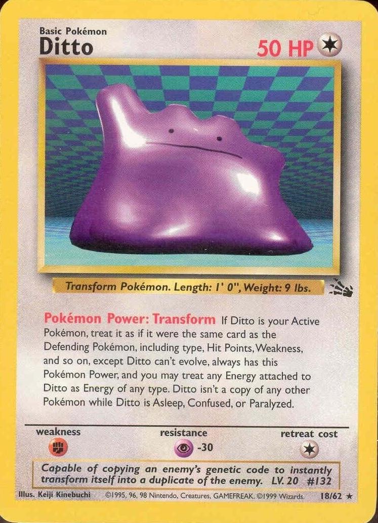 Ditto (18) (18)/62 Rare Unlimited