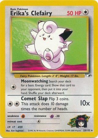 Erika's Clefairy (25)/132 Rare Unlimited