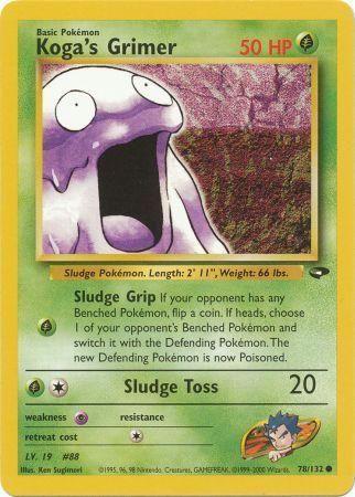 Koga's Grimer (78)/132 Common Unlimited
