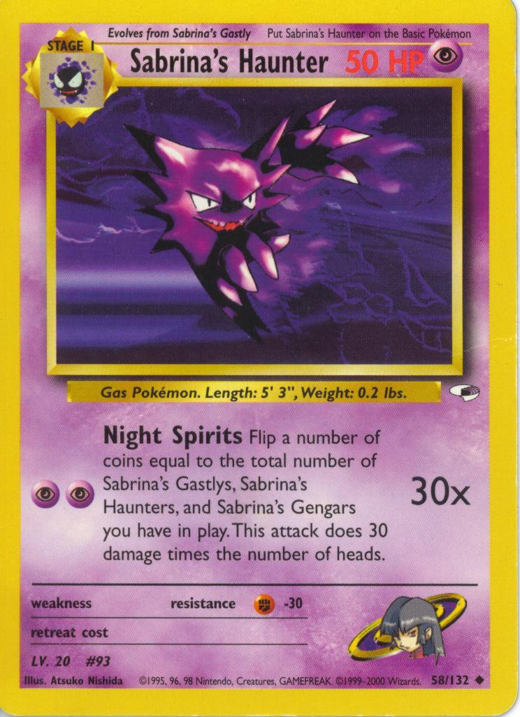 Sabrina's Haunter (58)/132 Uncommon Unlimited