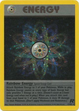 Rainbow Energy (17) (17)/82 Holo Rare Unlimited Holofoil