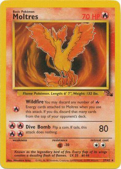 Moltres (27) (27)/62 Rare Unlimited