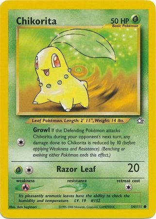 Chikorita (54) (54)/111 Common Unlimited