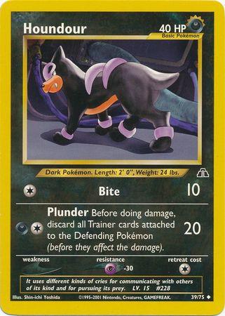 Houndour (39) (39)/75 Uncommon Unlimited