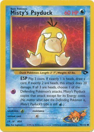Misty's Psyduck (90)/132 Common Unlimited