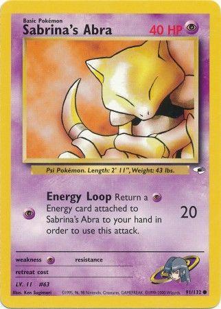 Sabrina's Abra (91)/132 Common Unlimited