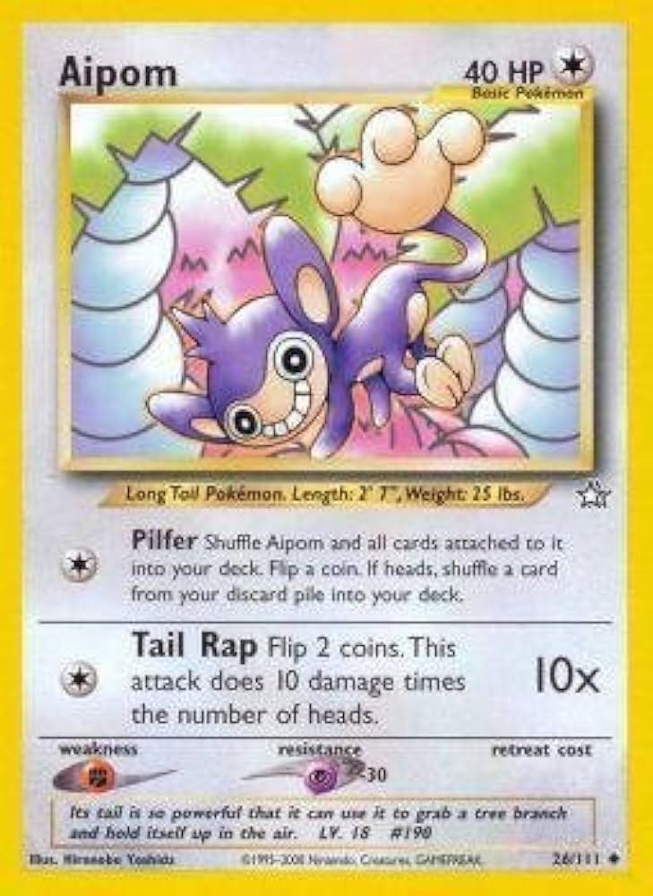 Aipom (26)/111 Uncommon Unlimited