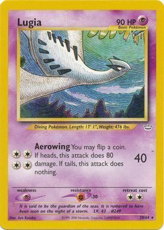 Lugia (20)/64 Rare Unlimited